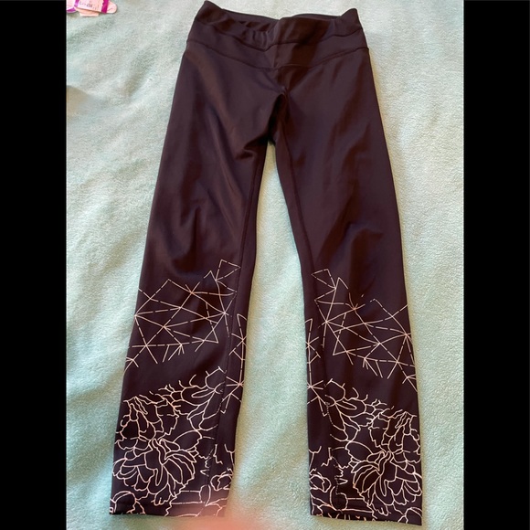 Athleta leggings size XXS black Halloween - Picture 10 of 10